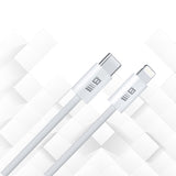 Cablu Blueo Data Cable, Type-C to Lightning, Fast Charging, Braided, 1.2m, Alb