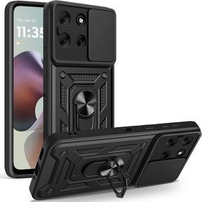 Husa de protectie Techsuit CamShield Series compatibil cu Motorola Moto G56, Negru