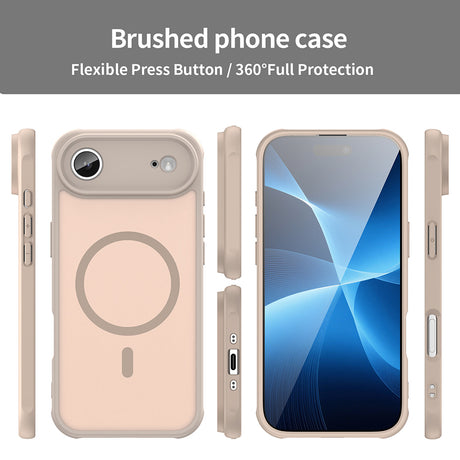 Husa de protectie Techsuit HaloFrost II MagSafe compatibil cu iPhone 17 Air, Auriu