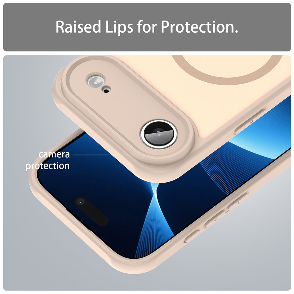 Husa de protectie Techsuit HaloFrost II MagSafe compatibil cu iPhone 17 Air, Auriu