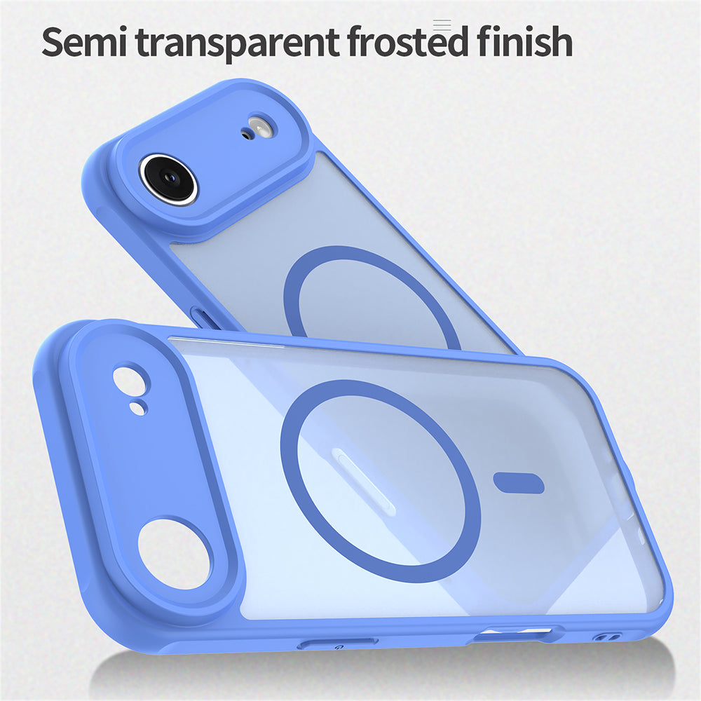 Husa de protectie Techsuit HaloFrost II MagSafe compatibil cu iPhone 17 Air, Albastru Cer