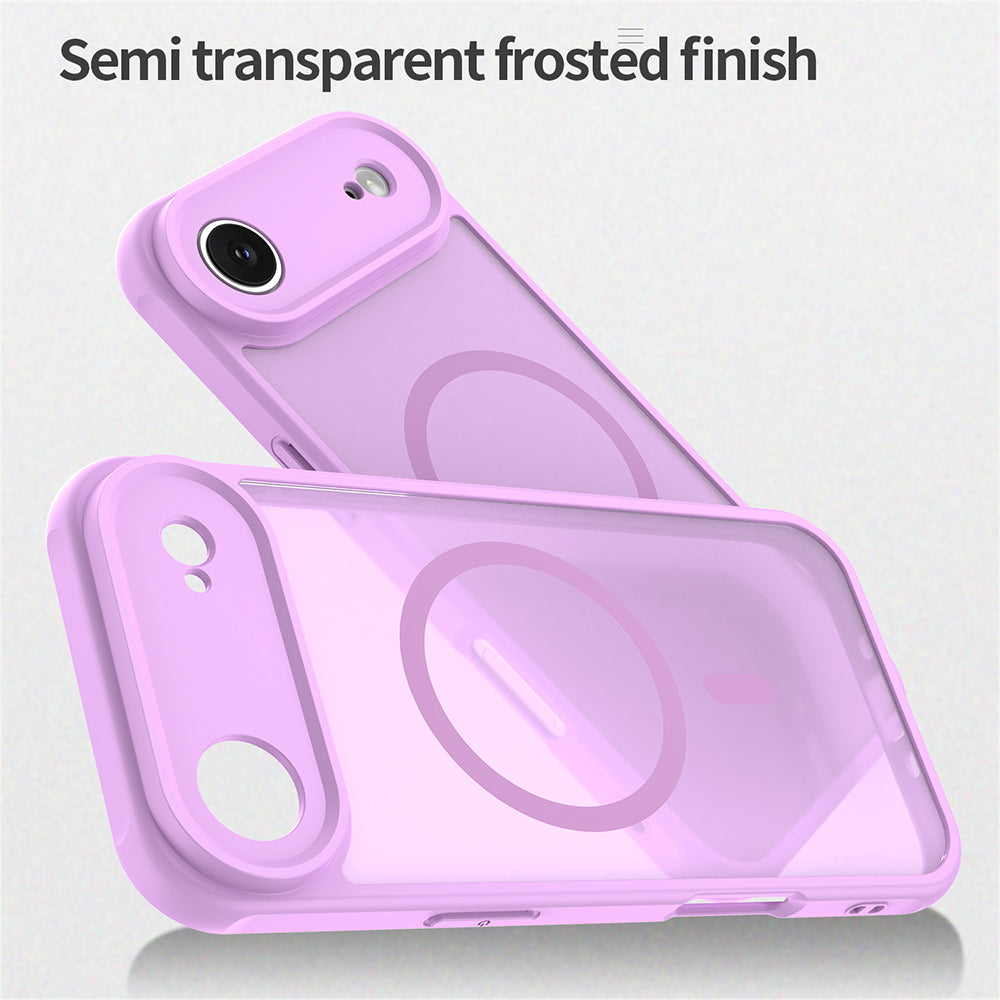 Husa de protectie Techsuit HaloFrost II MagSafe compatibil cu iPhone 17 Air, Roz