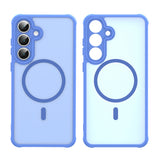 Husa de protectie Techsuit HaloFrost II MagSafe compatibil cu Samsung Galaxy S25 FE, Albastru Cer