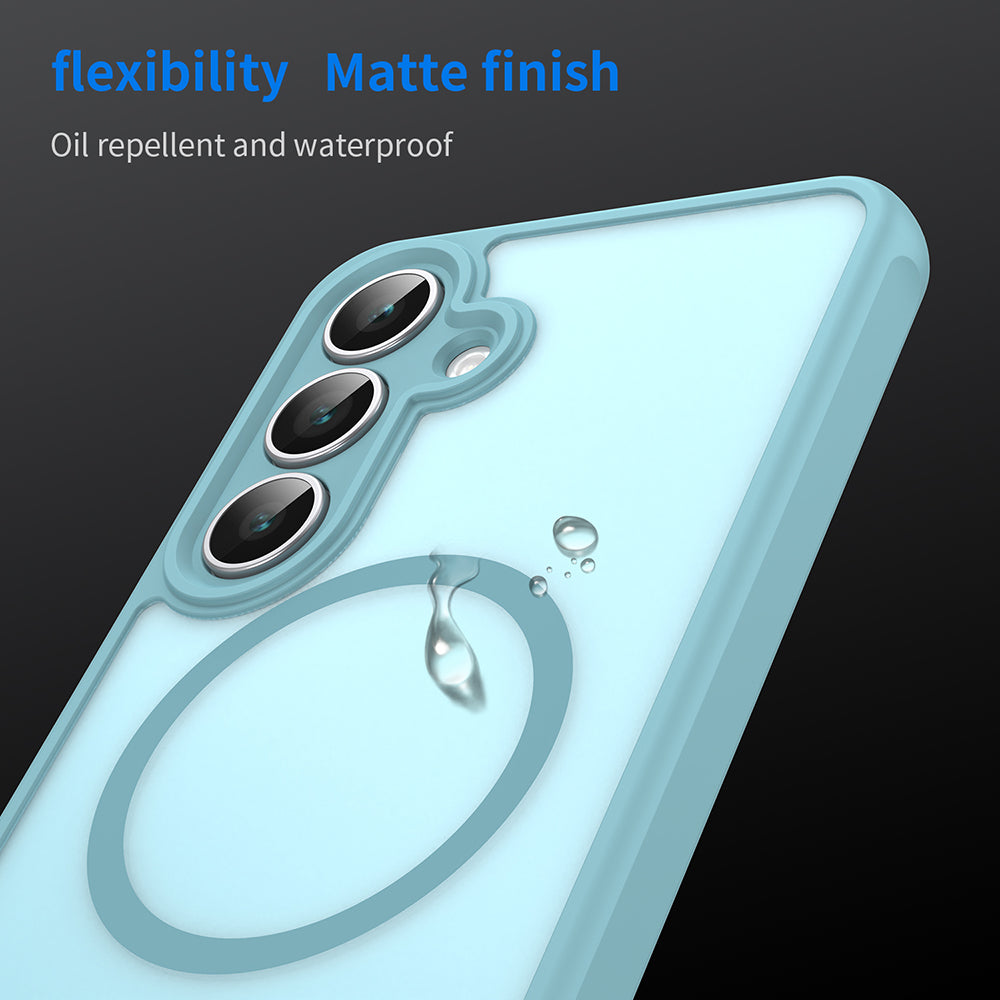 Husa de protectie Techsuit HaloFrost II MagSafe compatibil cu Samsung Galaxy A17 5G / A17 4G / M17 / F17, Verde Menta