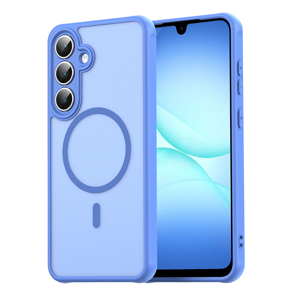Husa de protectie Techsuit HaloFrost II MagSafe compatibil cu Samsung Galaxy A17 5G / A17 4G / M17 / F17, Albastru Cer