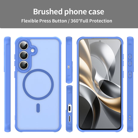 Husa de protectie Techsuit HaloFrost II MagSafe compatibil cu Samsung Galaxy A17 5G / A17 4G / M17 / F17, Albastru Cer