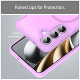 Husa de protectie Techsuit HaloFrost II MagSafe compatibil cu Samsung Galaxy A17 5G / A17 4G / M17 / F17, Roz