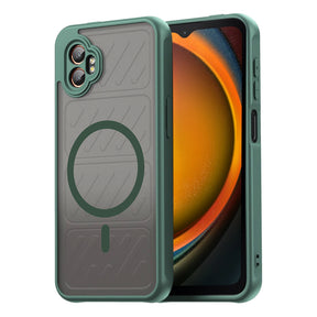Husa de protectie Techsuit HaloFrost II MagSafe compatibil cu Samsung Galaxy Xcover7 Pro, Verde