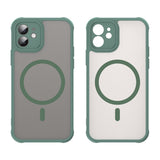 Husa de protectie Techsuit HaloFrost II compatibil MagSafe, compatibil cu iPhone 11, Verde