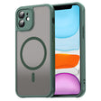 Husa de protectie Techsuit HaloFrost II compatibil MagSafe, compatibil cu iPhone 11, Verde