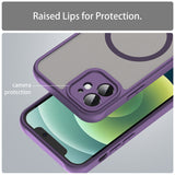 Husa de protectie Techsuit HaloFrost II compatibil MagSafe, compatibil cu iPhone 11, Mov