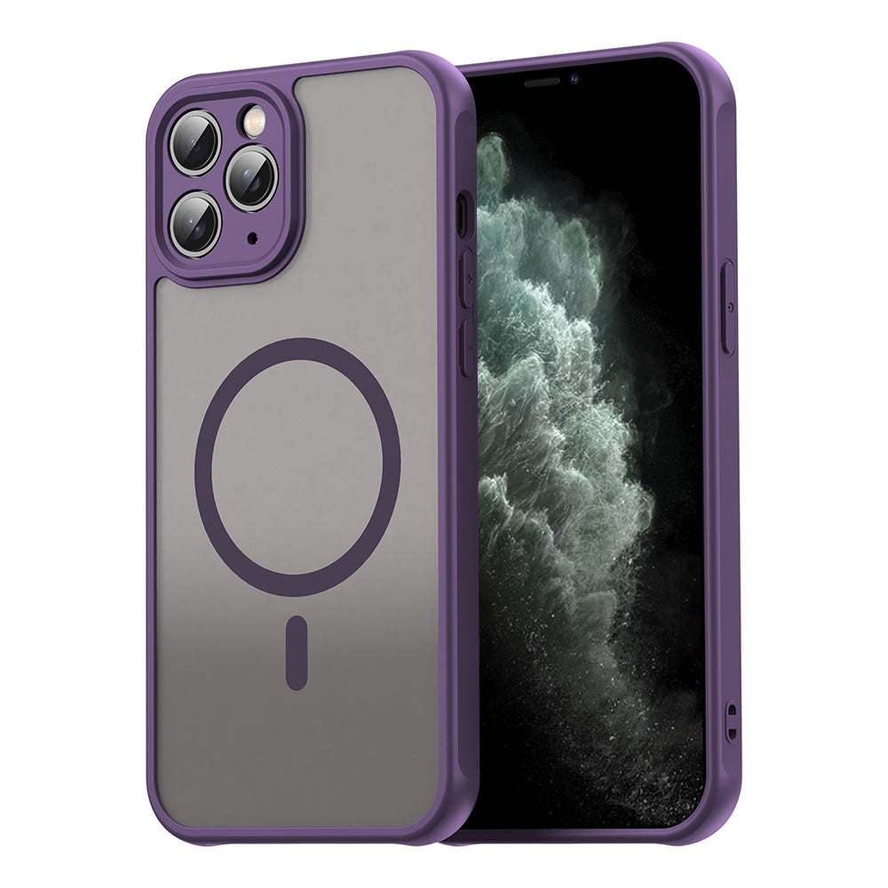 Husa pentru iPhone 11 Pro Max - Techsuit HaloFrost II MagSafe - Purple
