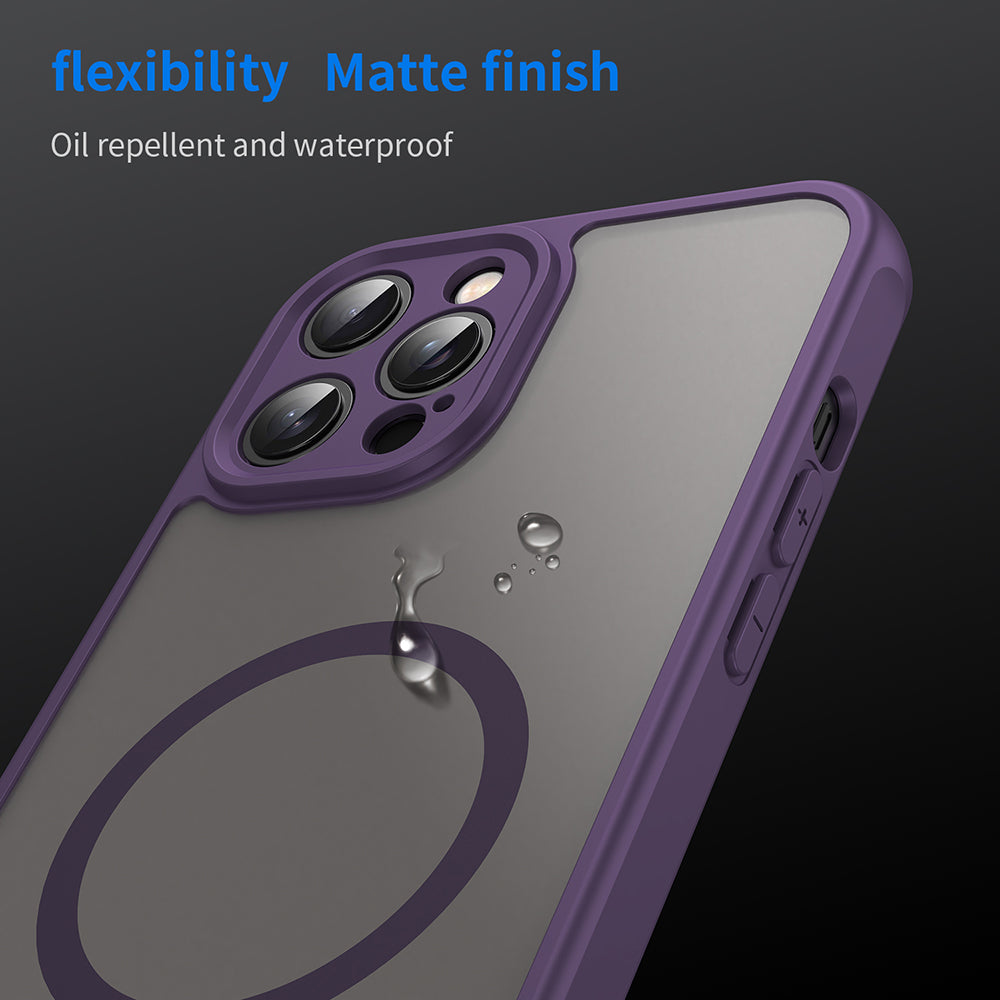 Husa pentru iPhone 11 Pro Max - Techsuit HaloFrost II MagSafe - Purple