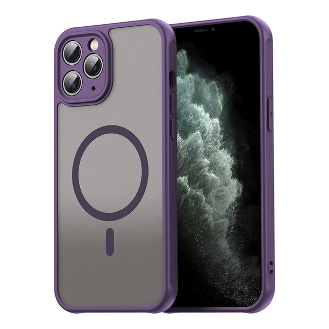 Husă Techsuit HaloFrost II MagSafe mov pentru iPhone 11 Pro