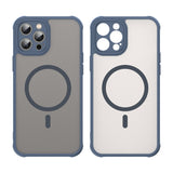 Husa de protectie Techsuit HaloFrost II MagSafe compatibil cu iPhone 11 Pro, Bleumarin