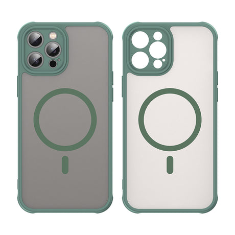 Husa de protectie Techsuit HaloFrost II MagSafe compatibil cu iPhone 11 Pro, Verde