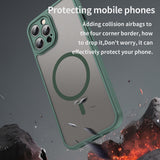 Husa de protectie Techsuit HaloFrost II MagSafe compatibil cu iPhone 11 Pro, Verde