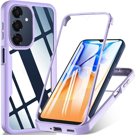 Folie de protectie Techsuit ColorVerse 360 Series + compatibil cu Samsung Galaxy A16 4G / A16 5G / A17 5G / A17 4G / M17 / F17, Mov