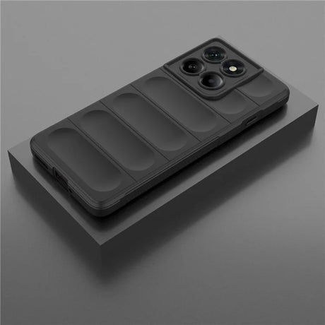 Husa de protectie Techsuit Magic Shield compatibil cu Motorola Moto G86, Negru
