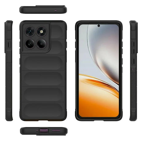 Husa de protectie Techsuit Magic Shield compatibil cu Motorola Moto G86, Negru
