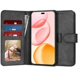 Husa de protectie Techsuit Diary Book compatibil cu Honor 400 Pro, Negru