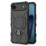 Husa de protectie Techsuit Carbon Shield PRO compatibil cu iPhone 17 Air, Negru