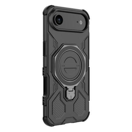 Husa de protectie Techsuit Carbon Shield PRO compatibil cu iPhone 17 Air, Negru