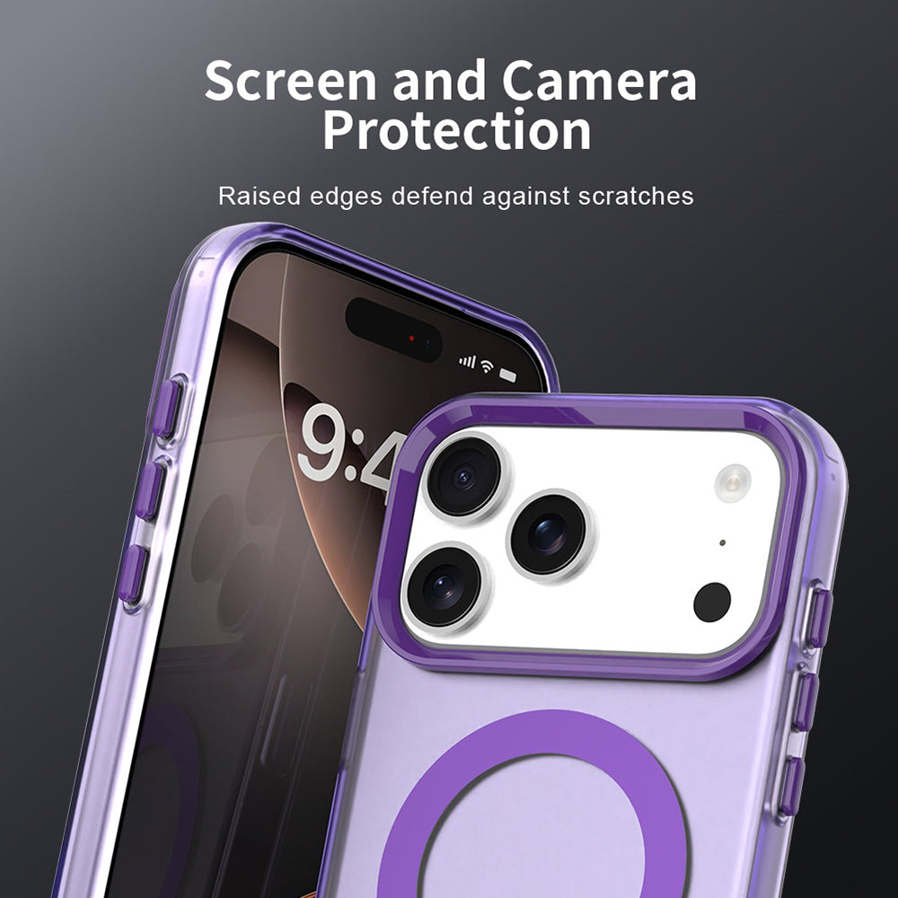 Husa de protectie Techsuit CandyCase MagSafe compatibil cu iPhone 17 Pro Max, Mov