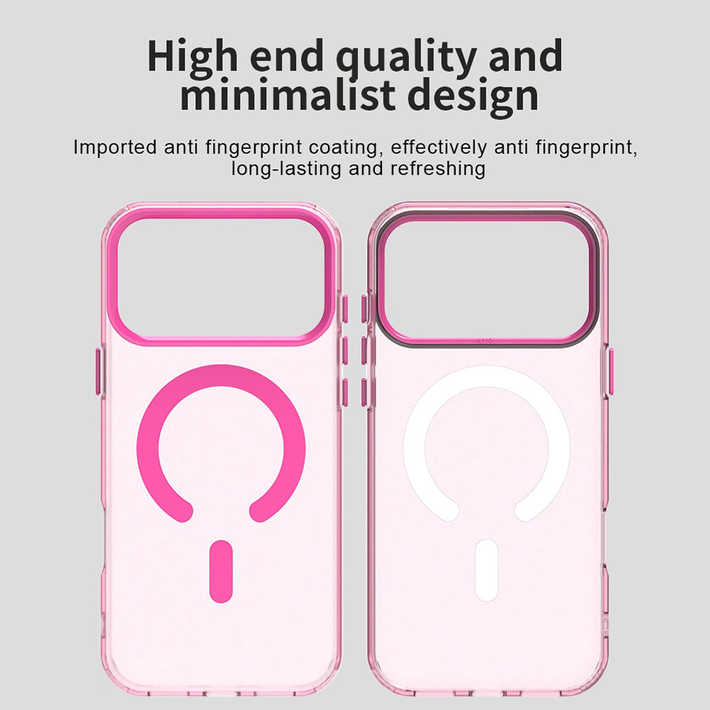 Husa de protectie Techsuit CandyCase MagSafe compatibil cu iPhone 17 Pro Max, Roz