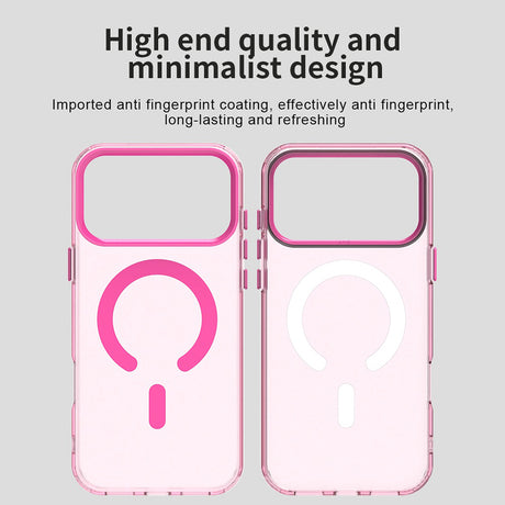 Husa de protectie Techsuit CandyCase MagSafe compatibil cu iPhone 17 Pro Max, Roz