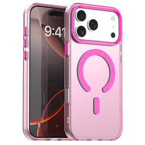 Husa de protectie Techsuit CandyCase MagSafe compatibil cu iPhone 17 Pro Max, Roz