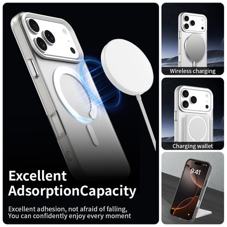 Husa de protectie Techsuit CandyCase MagSafe compatibil cu iPhone 17 Pro Max, Alb
