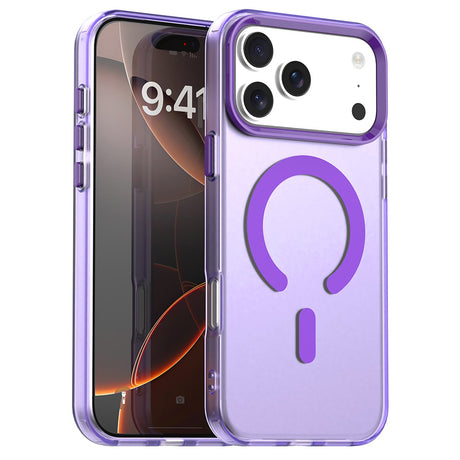 Husa de protectie Techsuit CandyCase MagSafe compatibil cu iPhone 17 Pro, Mov