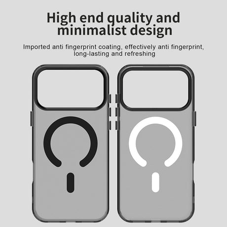 Husa de protectie Techsuit CandyCase MagSafe compatibil cu iPhone 17 Pro, Negru