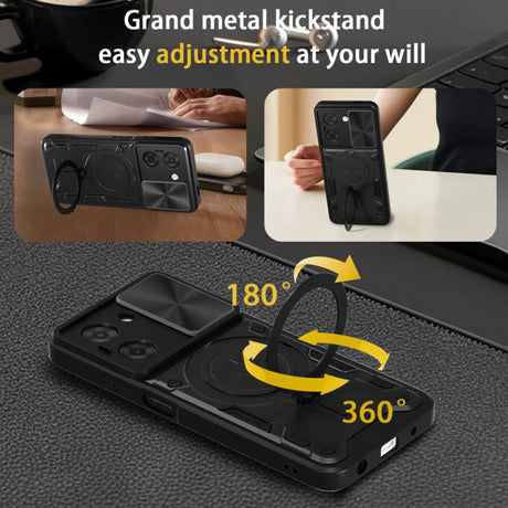 Husa de protectie Techsuit CamGuard Pro compatibil cu Xiaomi Redmi A5 4G (Regional), Negru