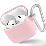 Casti Blueo Liquid Silicone Protect Case, for AirPods 4, Nisipiu Pink