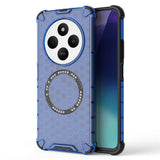 Husa de protectie Techsuit HoneyComb Shield MagSafe compatibil cu Xiaomi Redmi 14C / Poco C75, Albastru
