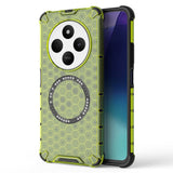 Husa de protectie Techsuit HoneyComb Shield MagSafe compatibil cu Xiaomi Redmi 14C / Poco C75, Verde Lime