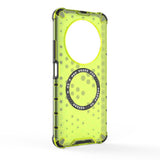 Husa de protectie Techsuit HoneyComb Shield MagSafe compatibil cu Xiaomi Redmi 14C / Poco C75, Verde Lime