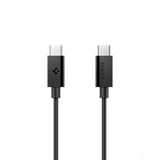 Cablu Spigen Essential EB6020CC (ACA08720), Fast Charging, 2x Type-C, 60W, 480Mbps, 2m, Negru
