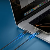 Cablu Spigen Essential EB6020CC (ACA08720), Fast Charging, 2x Type-C, 60W, 480Mbps, 2m, Negru