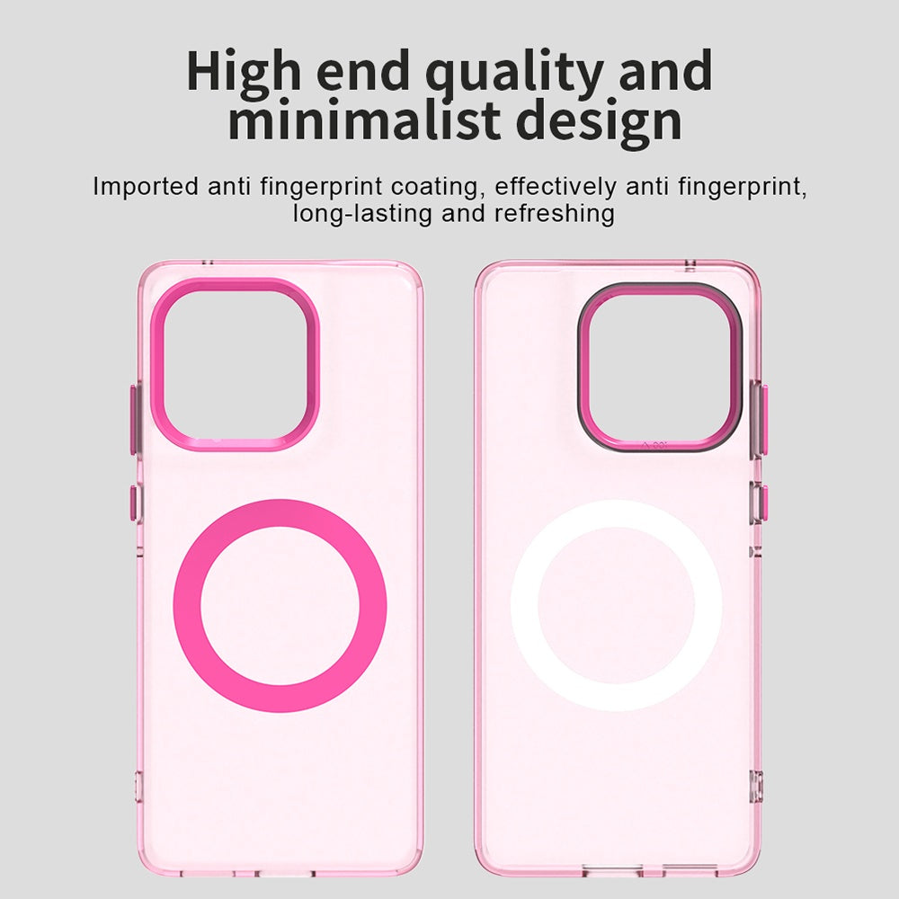 Husa de protectie Techsuit CandyCase MagSafe compatibil cu Motorola Edge 60 / Edge 60 Fusion, Roz