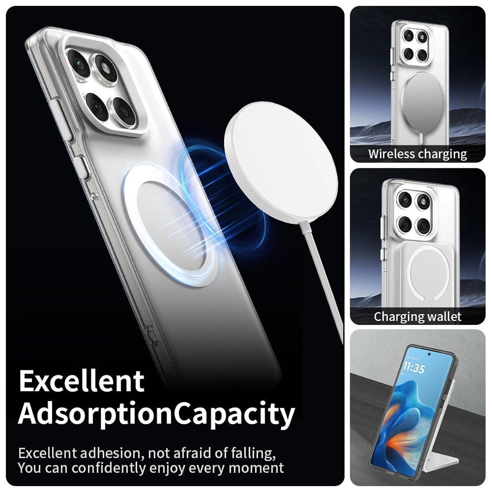 Husa de protectie Techsuit CandyCase MagSafe compatibil cu Motorola Edge 60 / Edge 60 Fusion, Alb