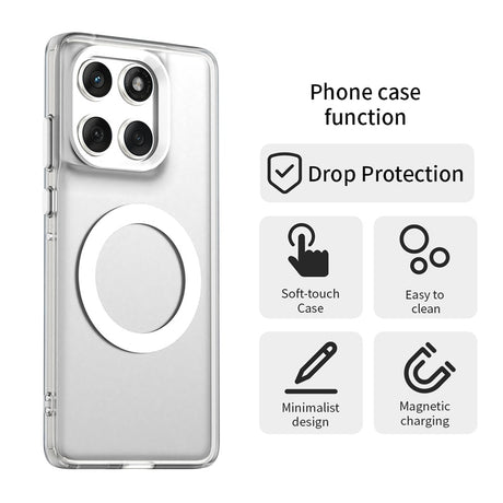 Husa de protectie Techsuit CandyCase MagSafe compatibil cu Motorola Edge 60 / Edge 60 Fusion, Alb