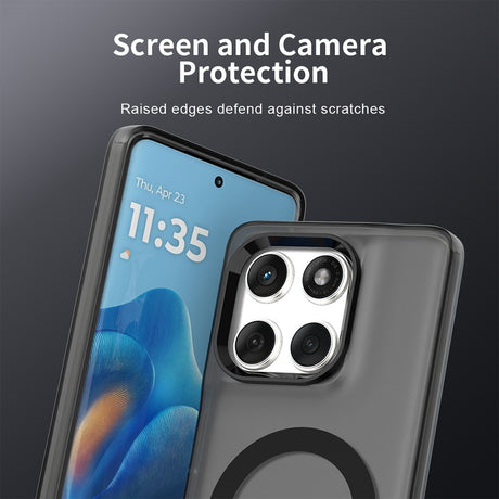 Husa de protectie Techsuit CandyCase MagSafe compatibil cu Motorola Edge 60 / Edge 60 Fusion, Negru