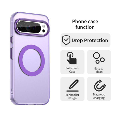 Husa de protectie Techsuit CandyCase MagSafe compatibil cu Google Pixel 10 Pro XL, Mov
