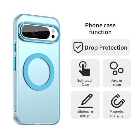 Husa de protectie Techsuit CandyCase MagSafe compatibil cu Google Pixel 10 Pro XL, Albastru