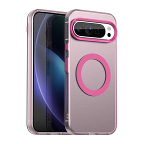 Husa de protectie Techsuit CandyCase MagSafe compatibil cu Google Pixel 10 Pro XL, Roz