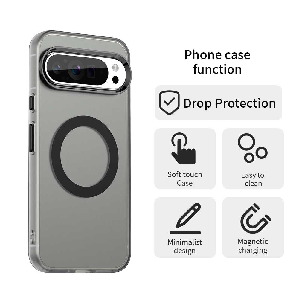 TechSuit Husa de protectie Techsuit CandyCase MagSafe compatibil cu Google Pixel 10 / 10 Pro, Negru – imagine 4