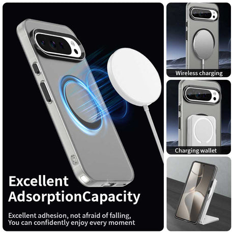 TechSuit Husa de protectie Techsuit CandyCase MagSafe compatibil cu Google Pixel 10 / 10 Pro, Negru – imagine 3
